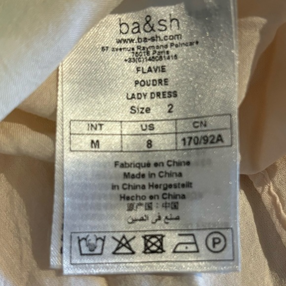 BA&SH The FLAVIE Dress size 2/ 8 US - Picture 10 of 10
